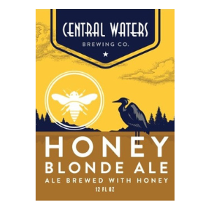 central waters honey blonde ale logo